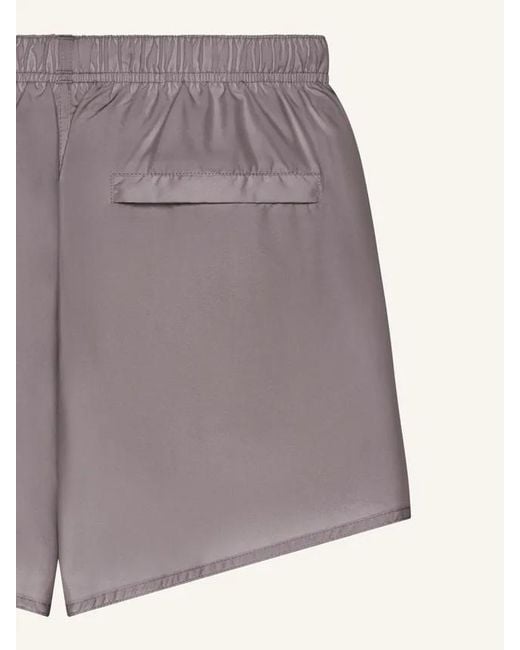 Courreges Gray Courrèges Elasticated Waistband Swim Shorts for men