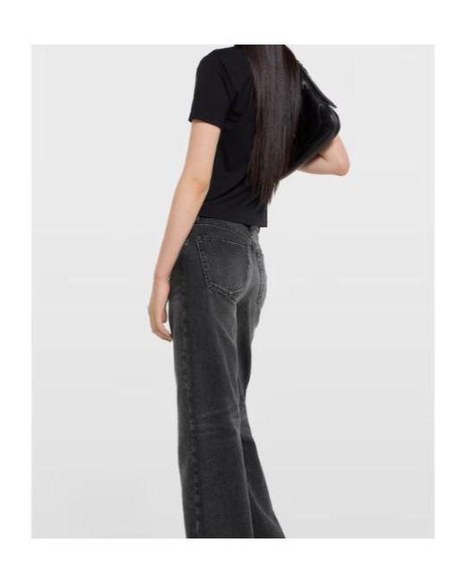 Gucci Black Rayon Jersey T-Shirt With Embroidery