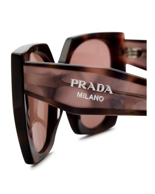 Prada Multicolor Stone Trilogy Stack Rings