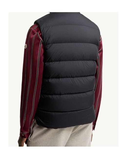 Moncler Black Tibb Down Gilet for men