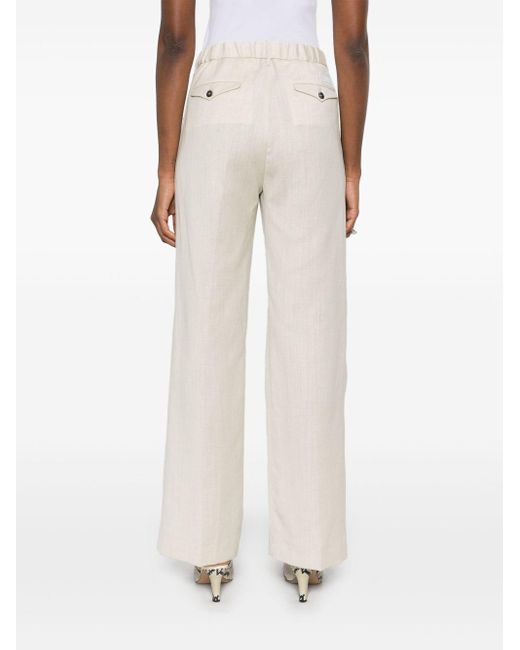 Nine:inthe:morning White Blenda Trousers