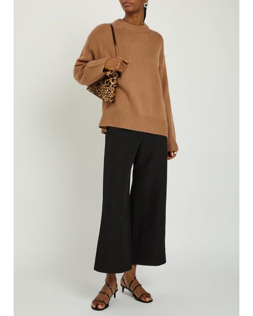 Lisa Yang Brown Renske Cashmere Jumper