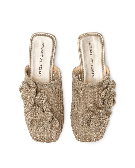 Stuart Weitzman Multicolor Lotus Mule