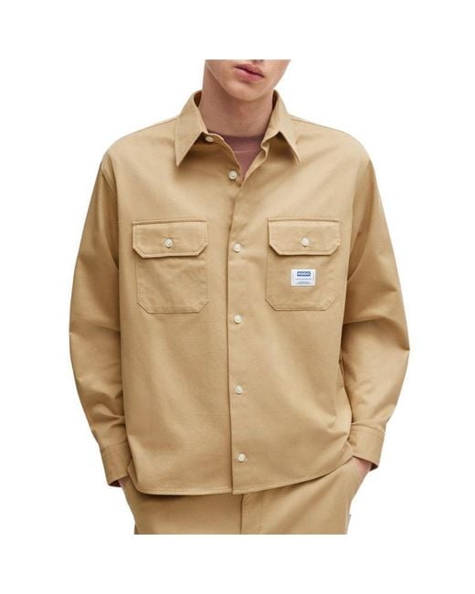 Boss Natural Long-Sleeved Shirt for men