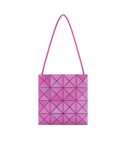 Issey Miyake Purple Lucent One-Tone Shoulder Bag