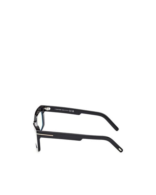 Tom Ford White Eyewear Cat-Eye Frame Glasses
