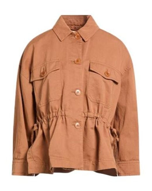 Weekend by Maxmara Brown Twill Hunting Jacket