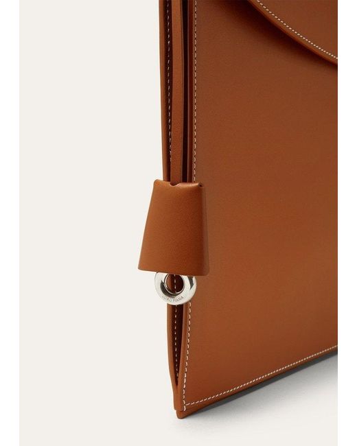 Loro Piana Brown Guardaroba Document Holder for men