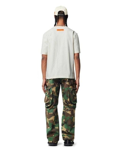 Heron Preston White Round-Necked T-Shirt for men