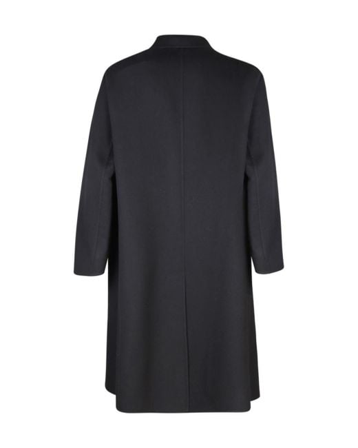 Lardini Blue Straight Hem Coat for men