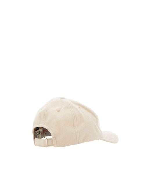 Vivienne Westwood Natural Orb Logo Baseball Hat