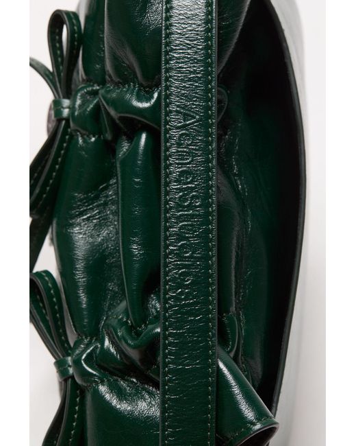 Acne Green Multipocket Crossbody Bag