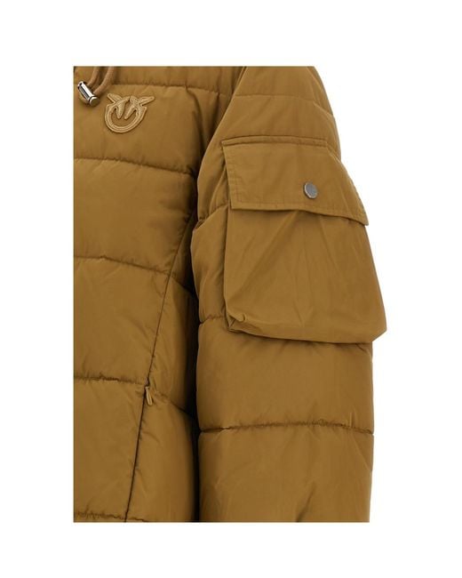 Pinko Green Winter Jackets