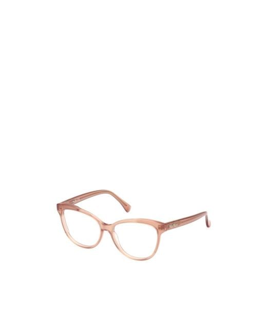 Max Mara Natural Cat-Eye Frame Glasses