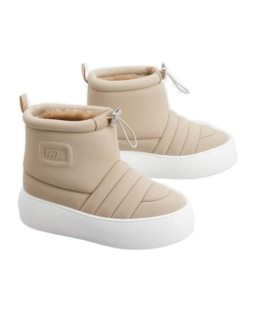 Roger Vivier Natural Viv' Up Booties