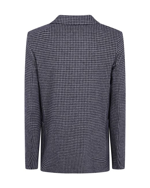Harris Wharf London Blue Buttoned Blazer