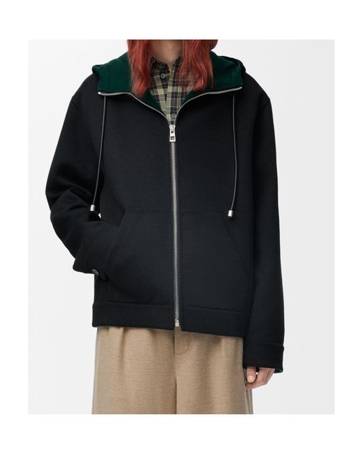 Loewe Blue Hooded Jacket for men