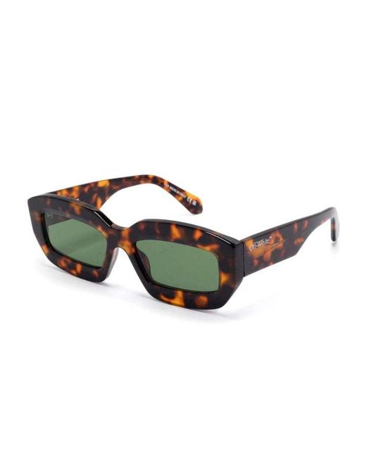 Off-White c/o Virgil Abloh Green Charlotte Sunglasses