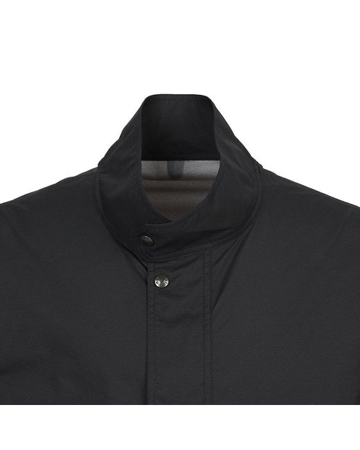 Nanamica Black Packable Field Jacket for men