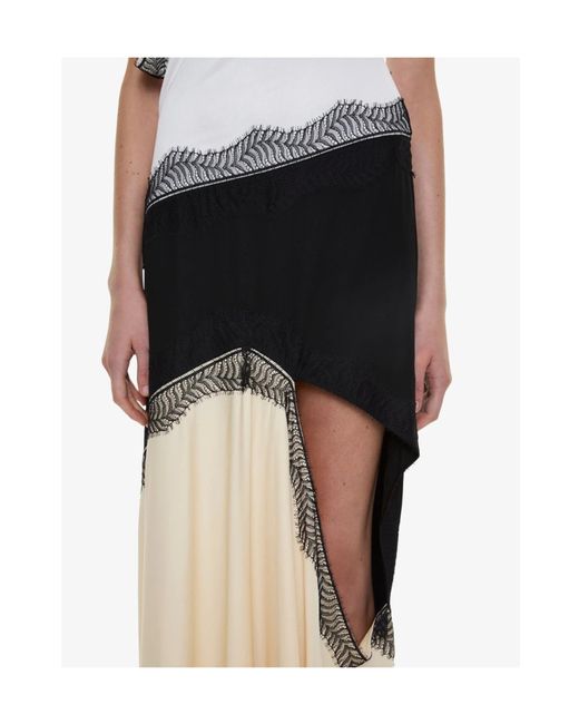 Christopher Esber Multicolor Keira Lace-Trim Maxi Dress