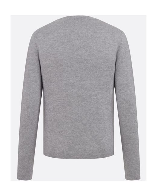 Dior Gray Cd Icon Sweater for men