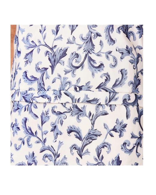 Posse Blue Printed Dress