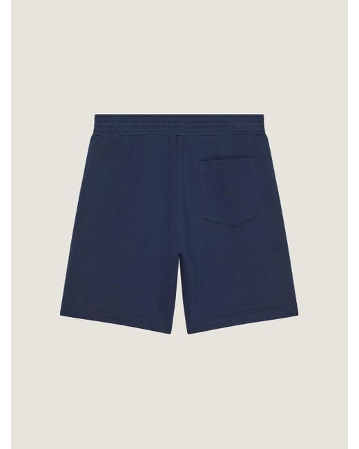 Givenchy Blue Cotton-Blend Sweatshorts for men