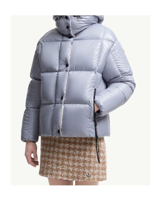 Moncler Gray Parana Hooded Down Jacket