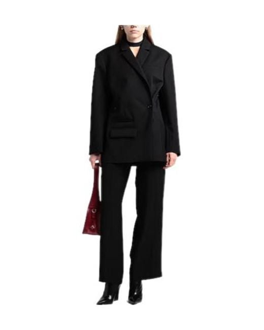Jacquemus Black Double-Breasted Blazer