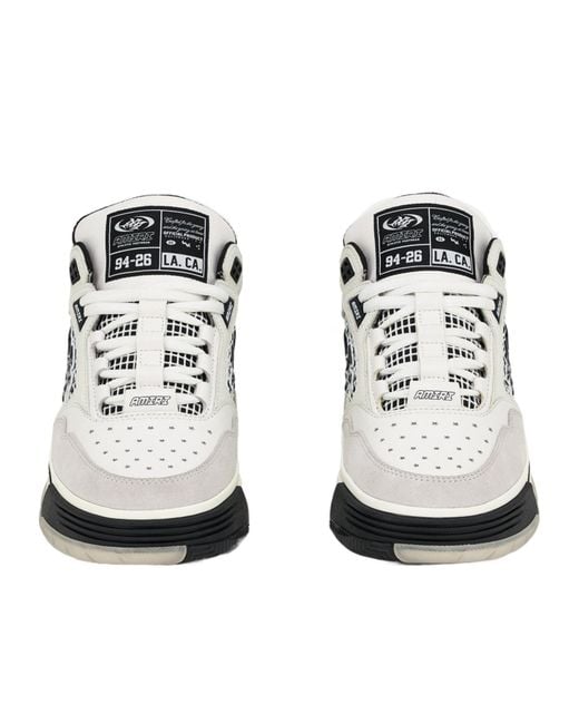 Amiri White Ma-94 Leather Sneakers for men