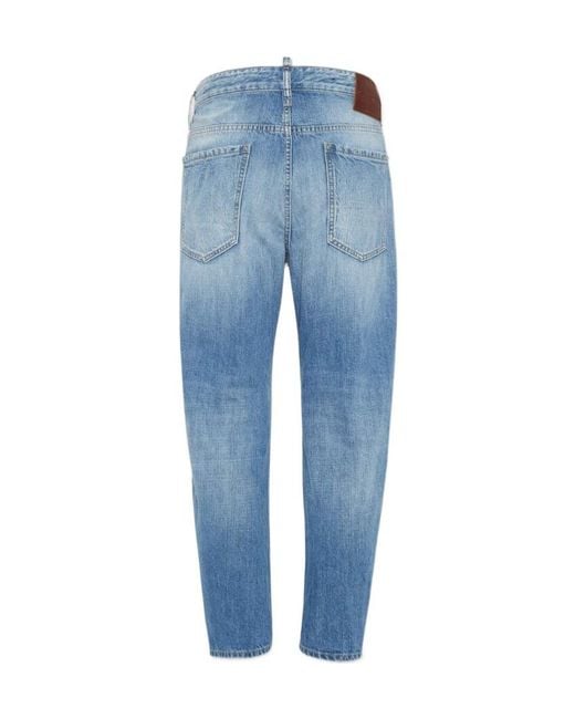 DSquared² Blue Wash Bro Jeans for men