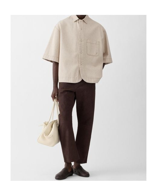 Jacquemus Natural The Paysan De-Nîmes Denim Shirt for men