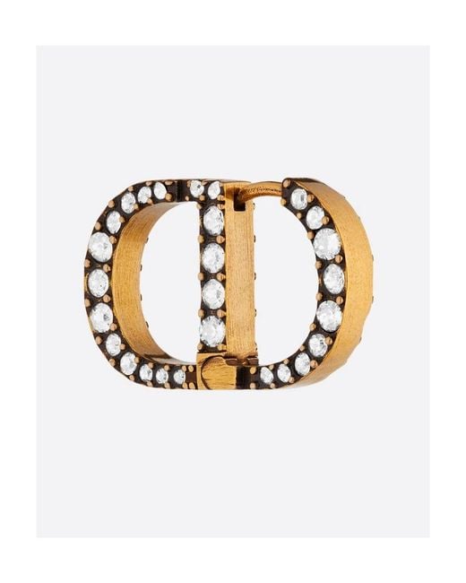 Dior White 30 Montaigne Earrings