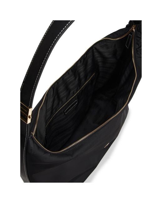 Tommy Hilfiger Black Solid Color Shoulder Bag