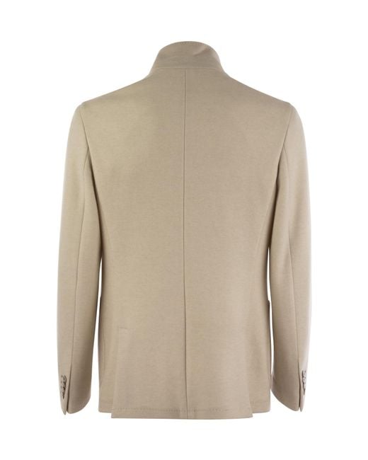 Fedeli Natural Damon Cashmere Blazer Jacket for men