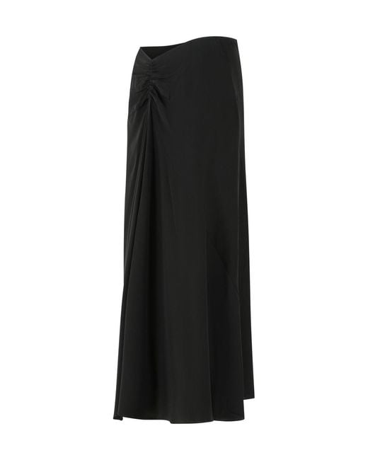 Isabel Marant Black Pleated Skirt