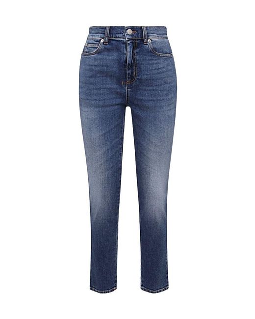 McQueen Blue Slim Fit Denim Jeans