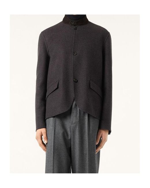 Loro Piana Black Juan Blouson for men