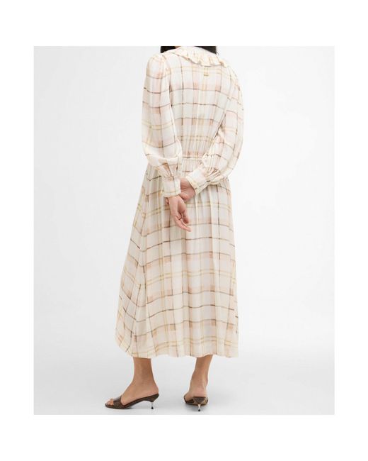 Barbour Natural Asker Midi Dress