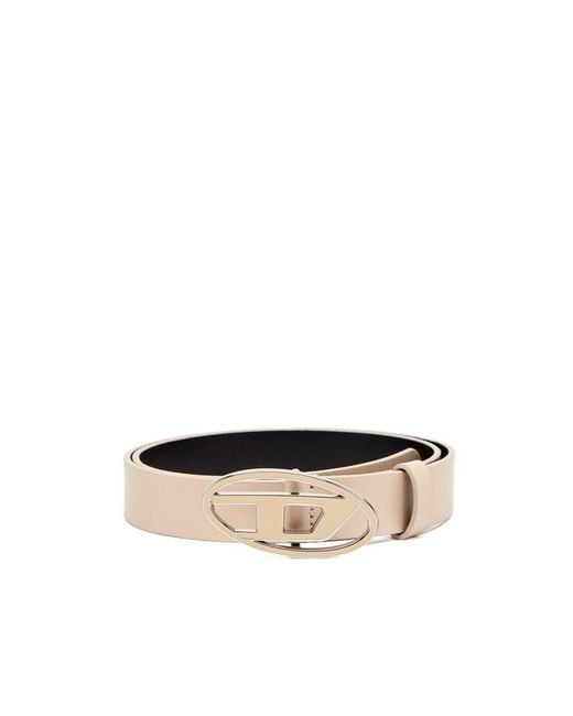 DIESEL White B-1Dr Belt
