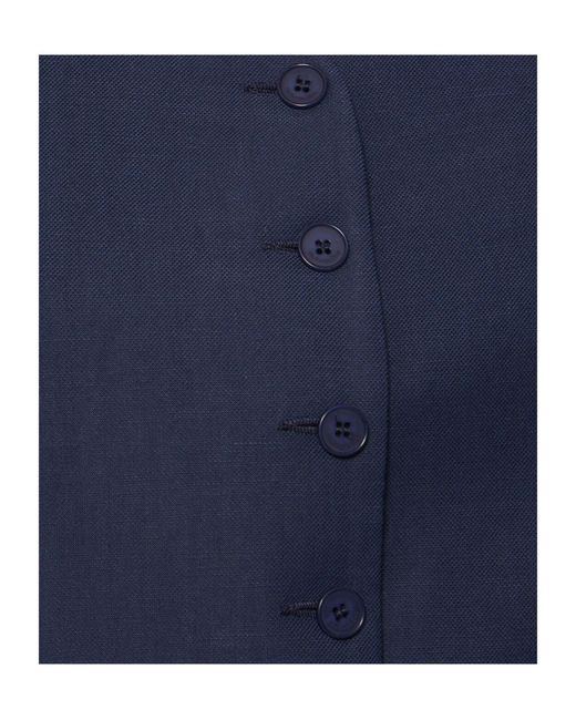 Frankie Shop Blue Chelsea Vest