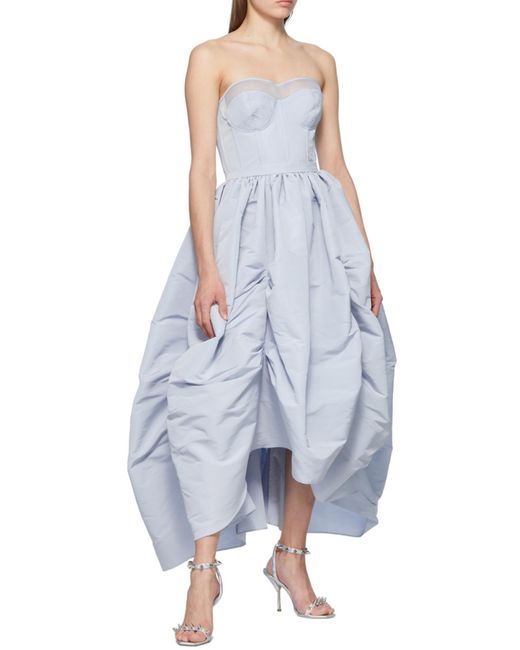 Alexander McQueen White Studded Heeled Sandals