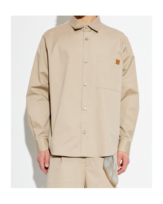 DARKPARK Natural Boxy Pocket Shirt for men