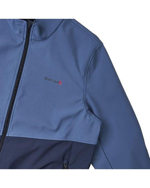 Barbour Blue Long-Sleeved Casual Jacket for men
