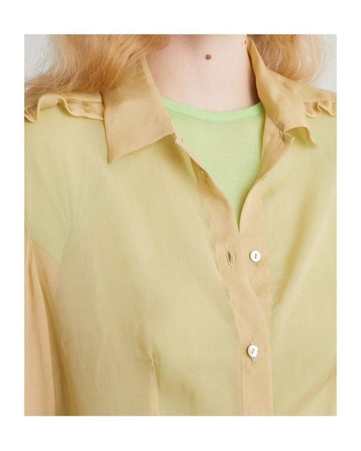 Paloma Wool Green Long-Sleeved Shirt