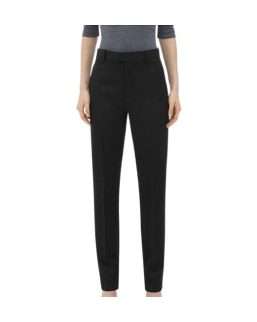 Bottega Veneta Black Sartorial Slim Leg Pants