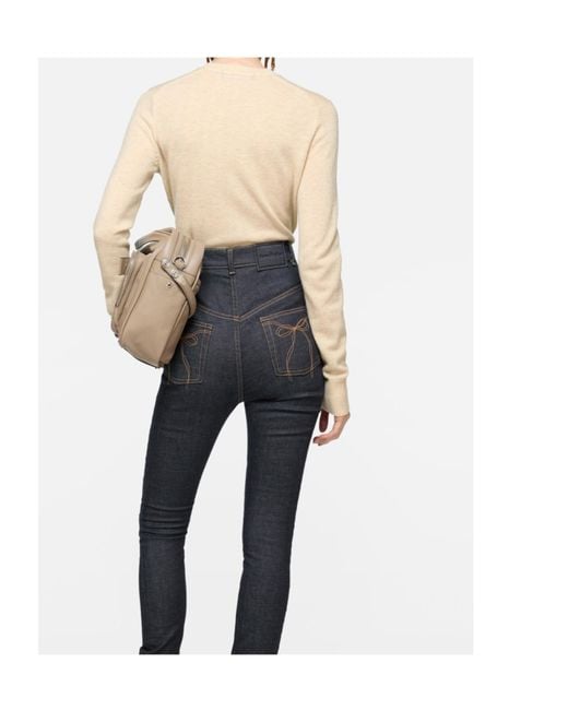 Acne White Cadigan Sweater