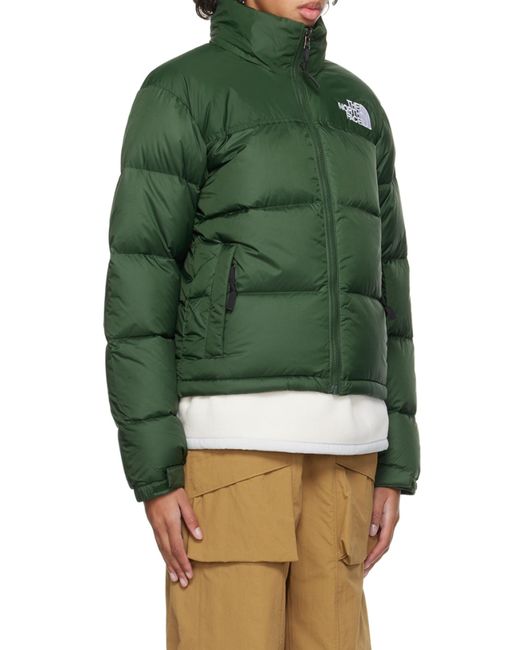The North Face Green 1996 Retro Logo-Print Jacket