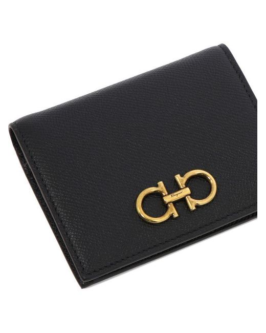 Ferragamo Black Fold Your Wallet for men