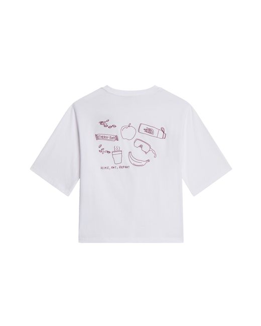 The North Face White Short-Sleeved T-Shirt